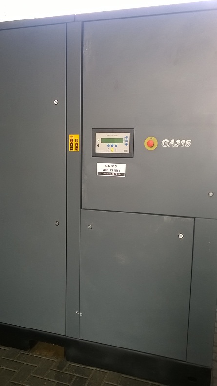Compresor eléctrico de tornillos rotativos Atlas Copco GA 315